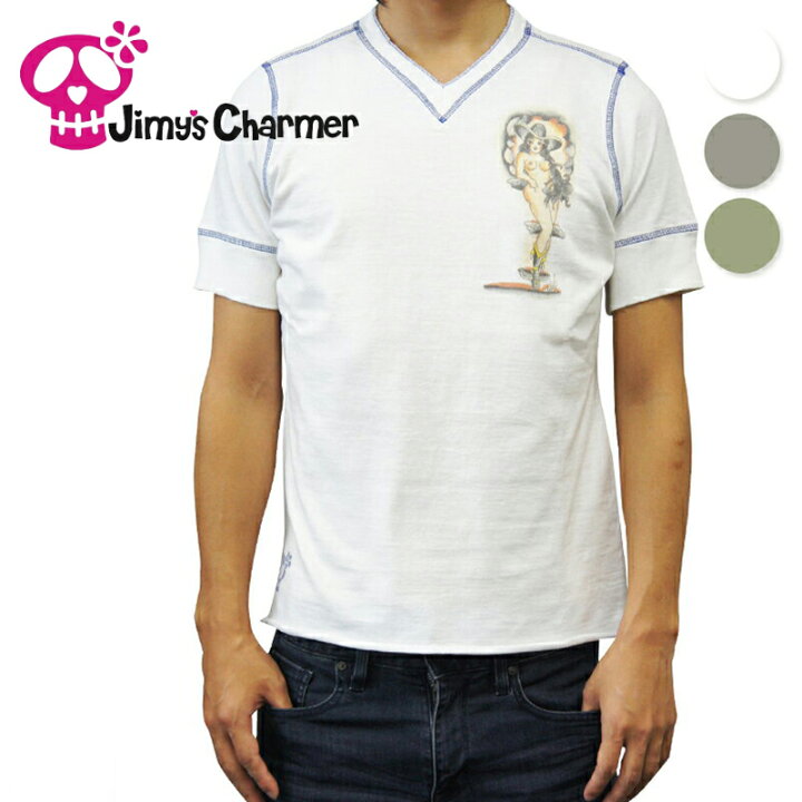 楽天市場 ジミーズチャーマー Jimy S Charmer Vネック スカル Leon掲載商品 ジローラモ 秋山成勲愛用 プレゼント ちょい悪オヤジ ファッション マッシモ オフィシャルストア