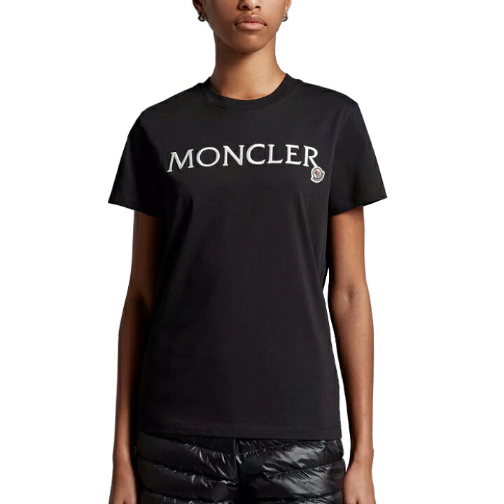 楽天市場】MONCLER 23SS モンクレール ロゴ 刺繍 Tシャツ  