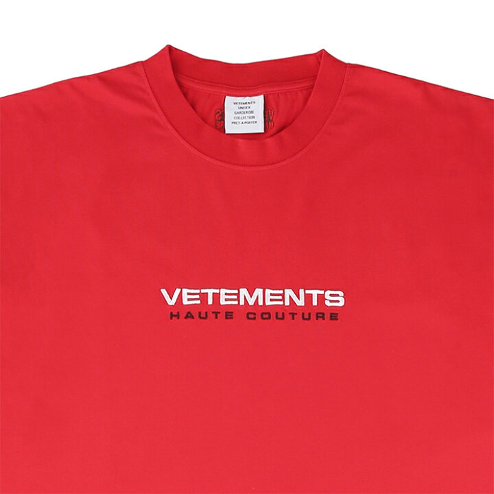 楽天市場】VETEMENTS ヴェトモン LOGO HAUTE COUTURE Tee オート 