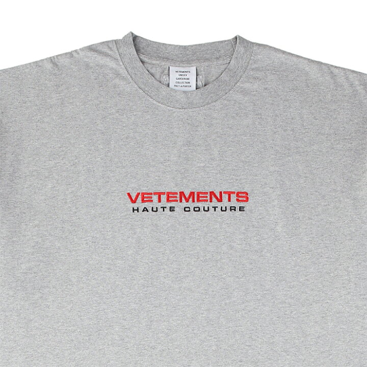 楽天市場】VETEMENTS ヴェトモン LOGO HAUTE COUTURE Tee オート 