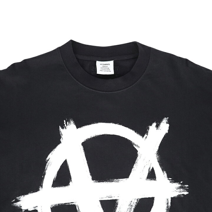 楽天市場】VETEMENTS Double Anarchy Longsleeve T-Shirt ヴェトモン 