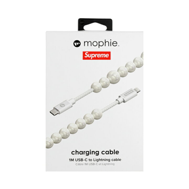 楽天市場】Supreme 23AW WEEK12 BLESS mophie Charging Cable 