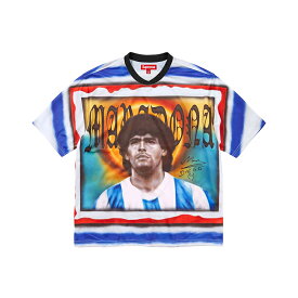 Supreme 24SS WEEK8 Maradona Soccer Jersey シュプリーム マラドーナサッカージャージ メンズトップス ストリート ファッション 通販 オンライン 401ss24kn79