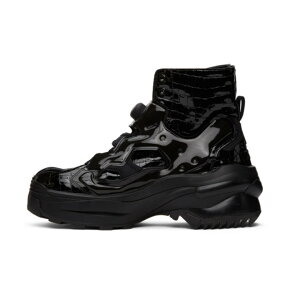 �y�ŒZ���������z Maison Margiela ���]�� �}���W�F�� Reebok ���[�{�b�N �R���{ TABI INSTAPUMP FURY �^�r �C���X�^�|���v �t���[���[ �X�j�[�J�[ �u���b�N fz0843