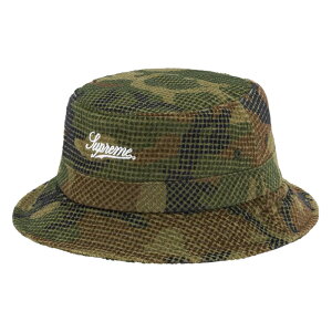 �y�ŒZ���������z SUPREME 22FW Week5 Camo Grid Velvet Crusher �V���v���[�� �J���O���b�h�x���x�b�g�N���b�V���[�n�b�g �����Y ���f�B�[�X ���j�Z�b�N�X �X�g���[�g �I�����C��