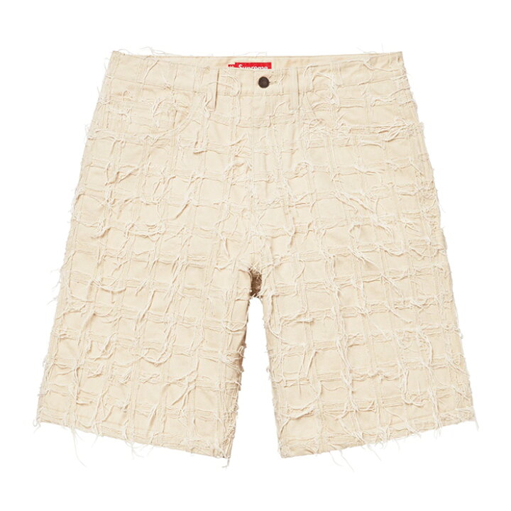 楽天市場】Supreme 23SS WEEK16 Frayed Patchwork Baggy Denim Short 