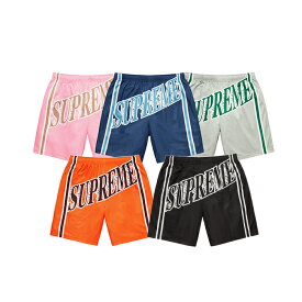 Supreme 23SS Week18 Slap Shot Baggy Mesh Short シュプリーム スラップショットバギーメッシュショーツ メンズ ボトムス ハーフパンツ ショートパンツ メッシュパンツ ストリート ファッション オンライン 通販 ピンク ブルー オレンジ ブラック グレー 301ss23sh41