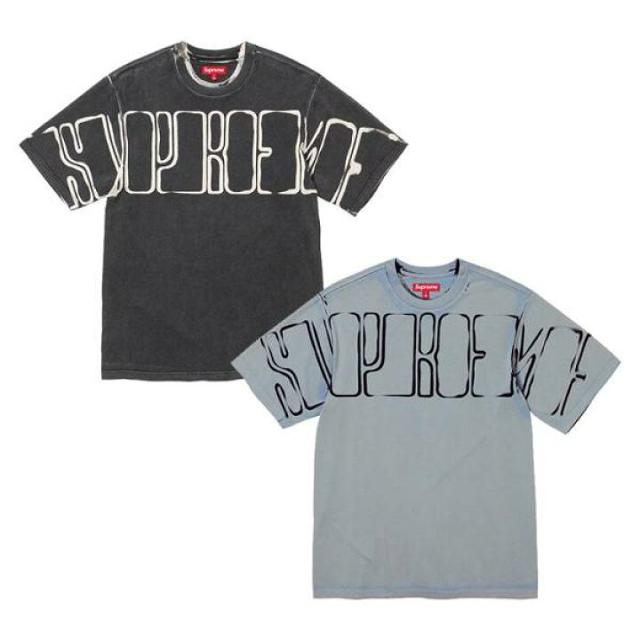 楽天市場】Supreme 2023AW OVERPRINT KNOCKOUT S/S TOP シュプリーム 