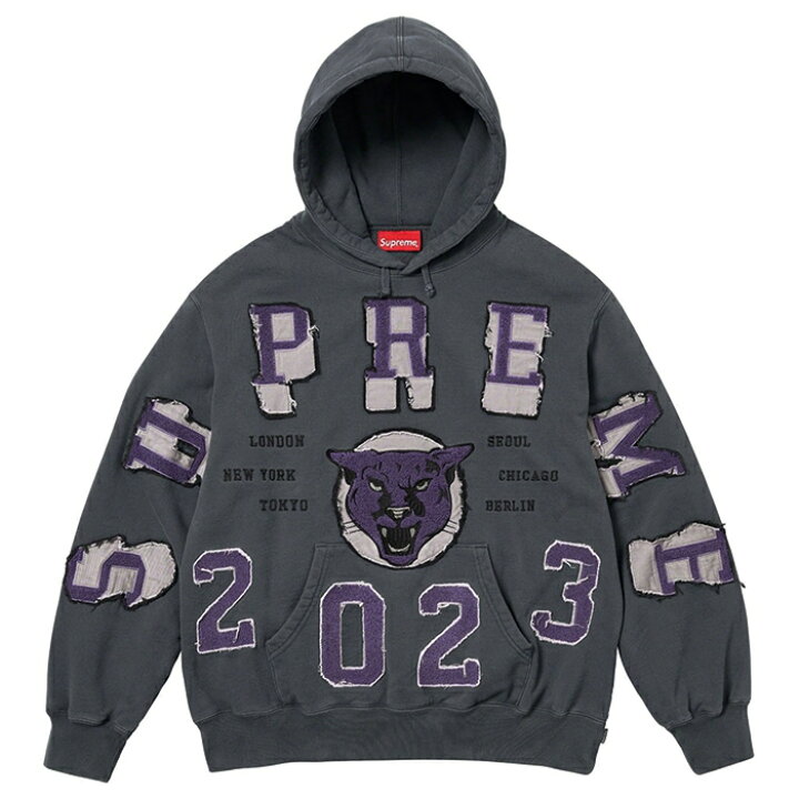 楽天市場】Supreme 2023AW week5 Washed Panther Hooded Sweatshirt 