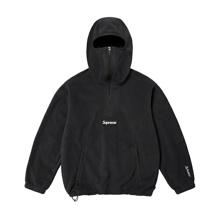 楽天市場】Supreme 2023AW WEEK13 POLARTEC? FACEMASK HALF ZIP HOODED  