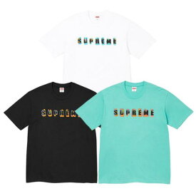 Supreme 23AW Stencil Tee シュプリーム ステンシル Tシャツ 半袖 メンズ トップス 半袖 フォトT ストリート ファッション 通販 オンライン 302fw23t32