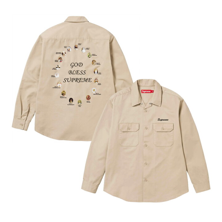 楽天市場】Supreme 24SS WEEK11 Our Lady Work Shirt シュプリーム 
