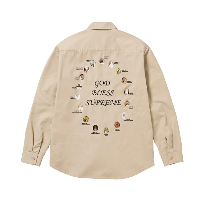 楽天市場】Supreme 24SS WEEK11 Our Lady Work Shirt シュプリーム  