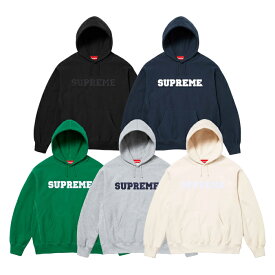 Supreme 24SS WEEK1 Collegiate Hooded Sweatshirt シュプリーム カレッジスウェット プルオーバーパーカー メンズ トップス フーディ ストリート ファッション 通販 オンライン 401ss24sw19