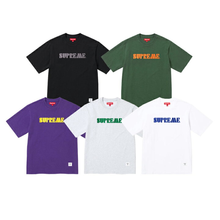 楽天市場】Supreme 24SS Week14 STENCIL EMBROIDERED S/S TOP 