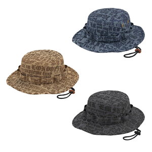 �y�ŒZ���������z SUPREME CITIES JACQUARD BOONIE �V���v���[�� �V�e�B�[�Y �W���J�[�h �u�[�j�[ �n�b�g �X�q �W���J�[�h �X�g���[�g ���蕨 �M�t�g �v���[���g ���j�Z�b�N�X �u���[ �^�� �u���b�N ML