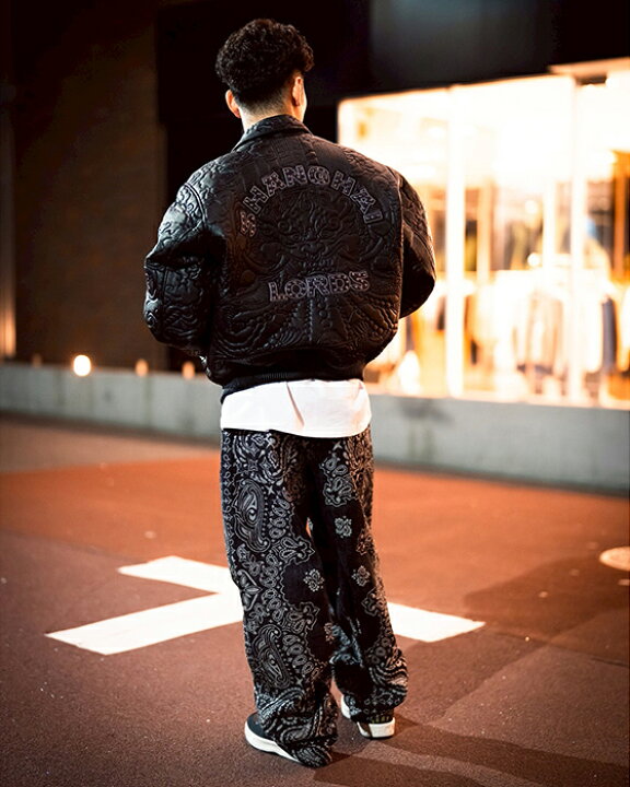 楽天市場】【最短即日発送】 SUPREME BANDANA JACQUARD BAGGY JEAN 