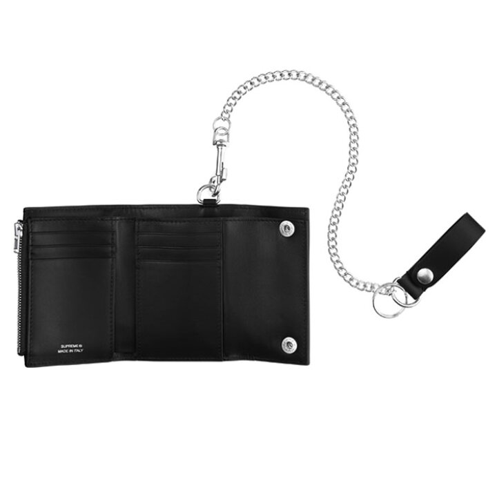 楽天市場】【最短即日発送】 SUPREME LEATHER CHAIN WALLET 