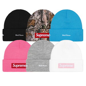 �y�R���{���i�z �y�ŒZ���������z SUPREME × NEW ERA BOX LOGO BEANIE �G�V���v���[�� × �j���[�G�� �{�b�N�X ���S �r�[�j�[ �X�q �j�b�g�X ���j�Z�b�N�X �C�G���[ �u���b�N �u���[ �O���[ �z���C�g 