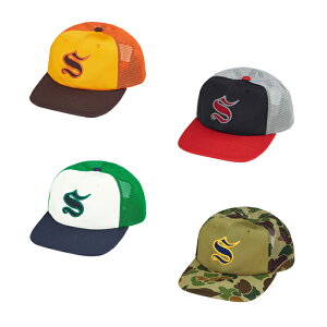 �y�ŒZ���������z SUPREME CONTRAST S MESH BACK 6-PANEL �V���v���[�� �R���g���X�g S ���b�V�� �o�b�N 6 �p�l�� �L���b�v �X�q �X�g���[�g ���j�Z�b�N�X �I�����W �O���[ �O���[�� �J���t�� F �T�C�Y �I