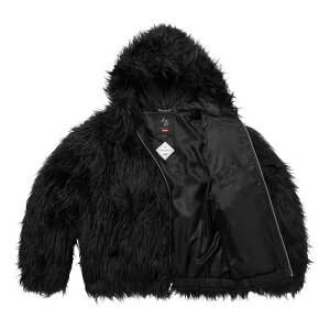 �y�R���{���i�z �y�ŒZ���������z SUPREME × Y'S FAUX FUR WINDSTOPPER HOODED BOMBER JACKET �V���v���[�� × ���C�Y �t�F�C�N �t�@�[ �E�C���h �X�g�b�p�[ �t�[�h �{���o�[ �W���P�b�g ���� �H�~ �A�E�^�[ 