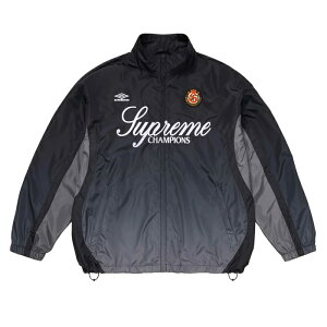 �y�ŒZ���������z �y�R���{���i�z SUPREME × UMBRO GRADIENT TRACK JACKET �V���v���[�� × �A���u�� �O���f�B�G���g �g���b�N �W���P�b�g ���S �v�����g �X�g���[�g �����Y �u���b�N S M L XL ���[�W �T�C