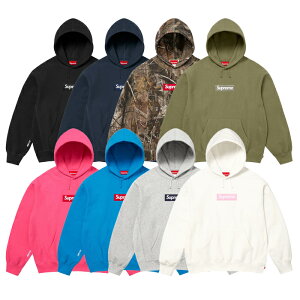 �y�ŒZ���������z SUPREME BOX LOGO HOODED SWEATSHIRT �V���v���[�� �{�b�N�X ���S �t�[�f�B�[ ���� �p�[�J�[ �t�����g���S �X�g���[�g �����Y �u���b�N �u���[ �J���t�� �A�b�V���O���[ �l�C�r�[ �I