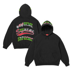 �y�ŒZ���������z SUPREME MULTI LOGOS HOODED SWEATSHIRT �V���v���[�� �}���` ���S �t�[�f�B�[ ���� �h�J �X�g���[�g �u���b�N S M L �T�C�Y �I�����C��