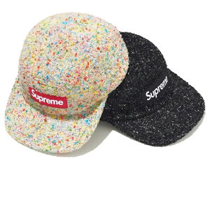 �y�ŒZ���������z SUPREME BOUCL? CAMP CAP �V���v���[�� �u�[�N�� �L�����v �L���b�v �X�q �{�b�N�X ���S �X�g���[�g ���j�Z�b�N�X �u���b�N �i�`������ F �T�C�Y �I�����C��