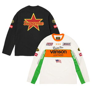 �y�R���{���i�z �y�ŒZ���������z SUPREME × VANSON L/S TOP �V���v���[�� × �o���\�� L/S �g�b�v T�V���c �����O�X���[�u ���� �J�b�g�\�[ ���S �A�b�v���P �X�g���[�g �����Y �z���C�g �u���b�N S M