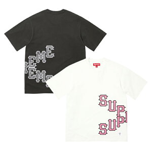 �y�ŒZ���������z SUPREME CRACKED SPELLOUT S/S TOP �V���v���[�� �N���b�N�h �X�y���A�E�g S/S �g�b�v ���� T�V���c �J�b�g�\�[ �X�g���[�g �z���C�g �u���b�N S M L XL ���[�W �T�C�Y �I�����C��