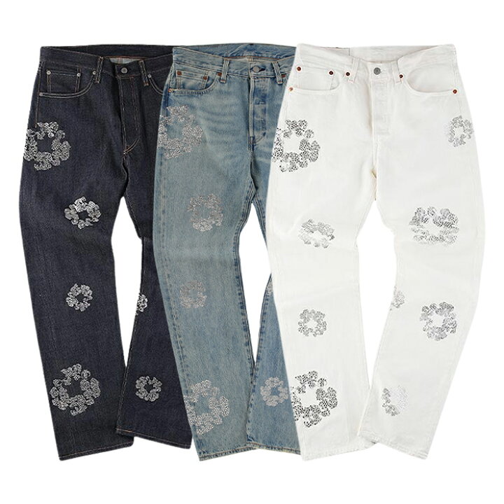 楽天市場】LEVIS × DENIM TEARS SWAROVSKI DENIM PANTS  