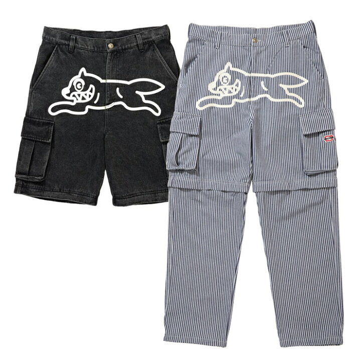 楽天市場】BILLIONAIRE BOYS CLUB ICECREAM 2WAY WASHED DENIM CARGO 