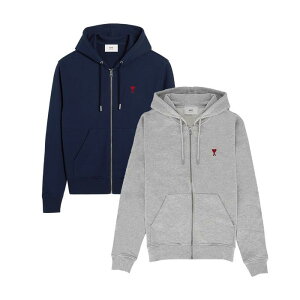 �y�ŒZ���������z AMI PARIS Ami de Coeur zip hoodie �A�~�p���X �A�~ �f �R�A �W�b�v �p�[�J�[ �����Y ���� �t�[�f�B 402bfusw435