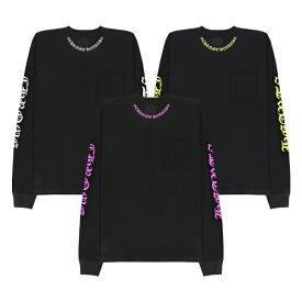 CHROME HEARTS Necklogo Long Sleeve T-shirt クロムハーツ ネックロゴ ロンT 長袖 メンズ トップス ストリート ファッション 通販 オンライン 301lspktnecklin