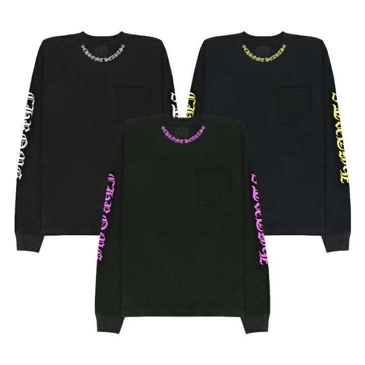 楽天市場】CHROME HEARTS Necklogo Long Sleeve T-shirt クロムハーツ 