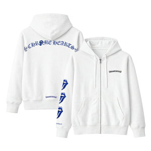 �y�V�i�z �yNY����z �y�ŒZ���������z CHROME HEARTS THE ROLLING STONES SCRIPT BLUE LOGO ZIP UP HOODIE �N�����n�[�c ���[�����O �X�g�[���Y �X�N���v�g ���S �W�b�v �A�b�v �t�[�f�B�[ ���� �p�[�J�[ �X�g��