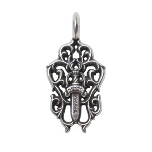 yŒZz CHROME HEARTS VINE DAGGER CHARM PENDANT TOP Nn[c @C_K[ y_g gbv ANZT[ Xg[g Central Cee ZgV[ jZbNX Vo[ F TCY I