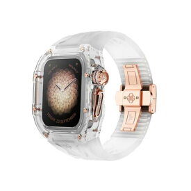 GOLDEN CONCEPT Apple Watch Case ゴールデンコンセプト アップルウォッチケース シリーズ7,8,9対応モデル RSTR45 CRYSTAL ROSE クリスタル ローズ ゴールド 時計 ケース オンライン 通販 wcrstr45cr
