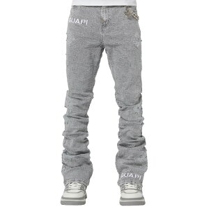 �y�ŒZ���������z GUAPI SMOKE GREY DISTRESSED CROSS DENIM �O�A�s �X���[�N �O���[ �_���[�W �N���X �f�j�� �p���c �W�[���Y �W�[�p�� �X�g���[�g �����Y �O���[ 28 30 32 34 �T�C�Y �I�����C��