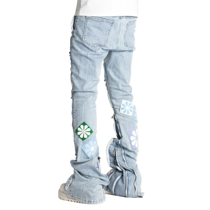 楽天市場】【最短即日発送】 GUAPI AQUA BLUE FLOWERS DENIM グアピ 
