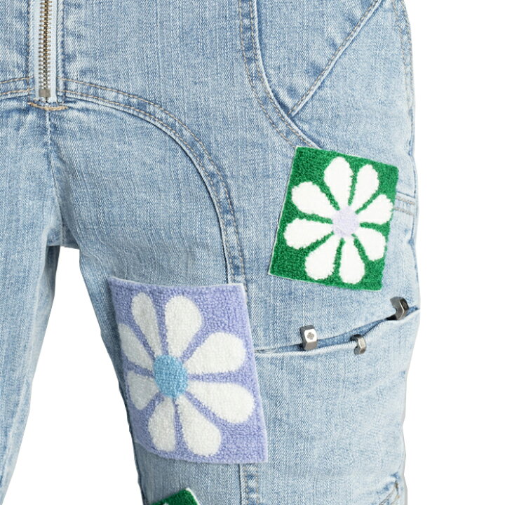楽天市場】【最短即日発送】 GUAPI AQUA BLUE FLOWERS DENIM グアピ 