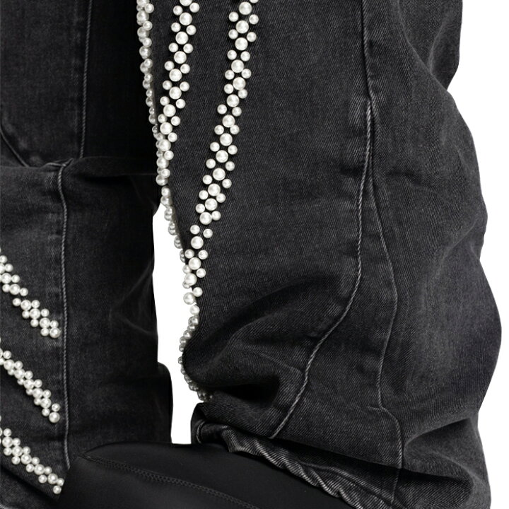楽天市場】【最短即日発送】 GUAPI IRON GREY PEARLS DENIM グアピ 