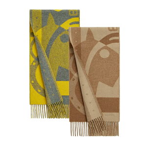 �y�ŒZ���������z HERMES READY STEADY GO SCARF �G�����X �J�V�~�� �}�t���[ ���f�B �X�e�f�B �S�[ ���O�W���A���[ ���蕨 �M�t�g �v���[���g �����Y �O���[ �x�[�W�� F �T�C�Y �I�����C��