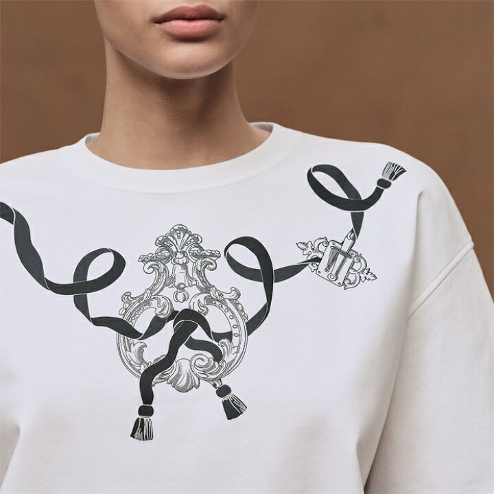 エルメス マイクロ カルトゥッシュ カットソー エルメス HERMES T 