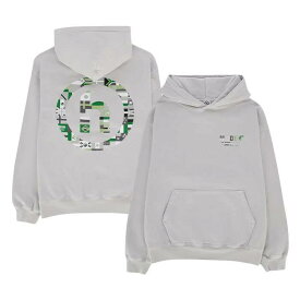 HIDDEN NY HOODIE ヒドゥン ニューヨーク フーディ パーカー メンズ 長袖 pixelatedflag