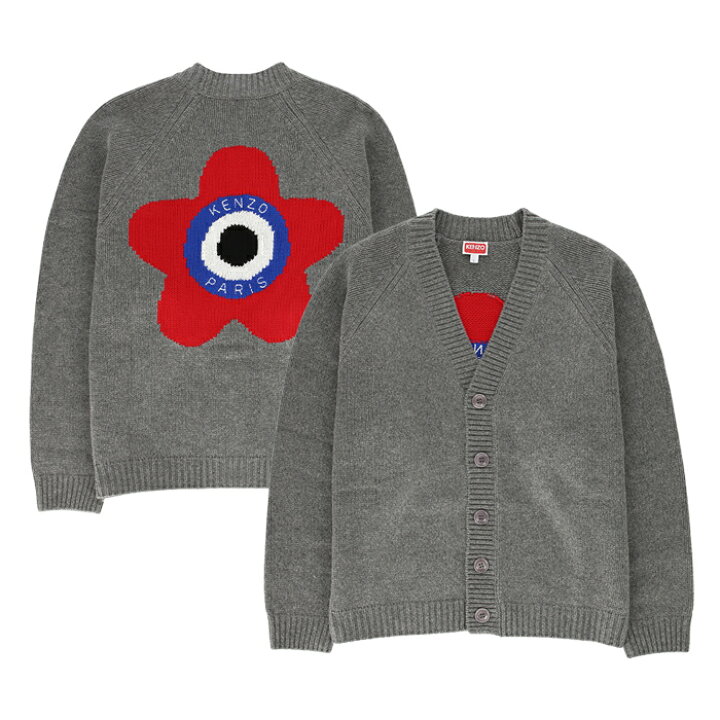 楽天市場】KENZO TARGET LOGO KNIT CARDIGAN ケンゾー ターゲットロゴ  