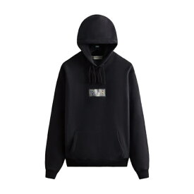 Kith for Advisory Board Crystals Hologram Classic Logo Hoodie キス × アドヴァイザリー ボード クリスタルズ ホログラム クラッシック ロゴ フーディー メンズ ストリート ファッション ブラック 通販 オンライン 301abckith23blh