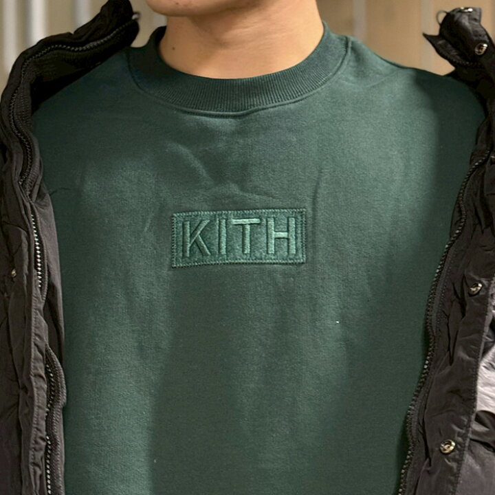 楽天市場】【最短即日発送】 KITH CLASSIC LOGO NELSON CREWNECK キス 