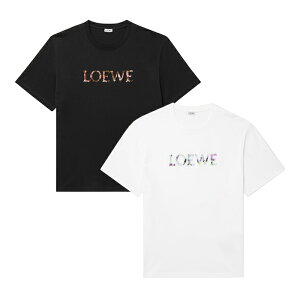 �y�ŒZ���������z LOEWE LOGO EMBROIDERED COTTON JERSEY T-SHIRT ���G�x ���S �G���u���C�_�[�h �R�b�g�� �W���[�W�[ T�V���c ���� �J�b�g�\�[ ���O�W���A���[ �����Y �u���b�N �z���C�g XS S M L XL XXL XXXL 